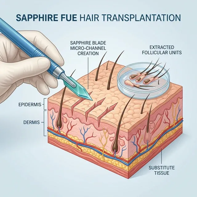 Sapphire FUE Hair Transplantation — photo 2